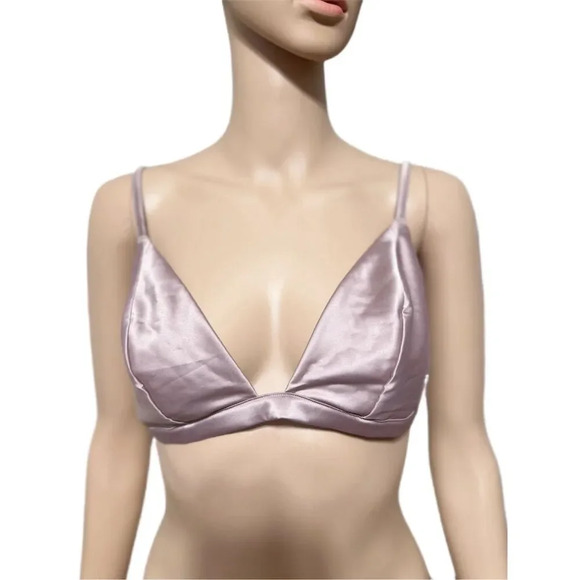 Victoria's Secret Other - Victoria's Secret Stretch Satin Bralette XL